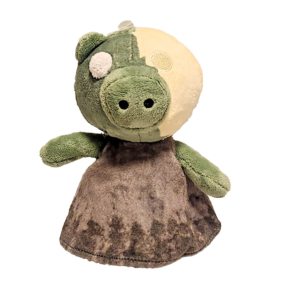 Zompiggy Plush ROBLOX Zombie PIggy Pig Green Yellow 6" Stuffed Mini Plush